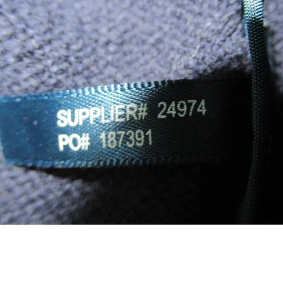 Polo By Ralph Lauren Mens Blue Lambs Wool Long Sleeve V-Neck Pullover Sweater M - Picture 7 of 7